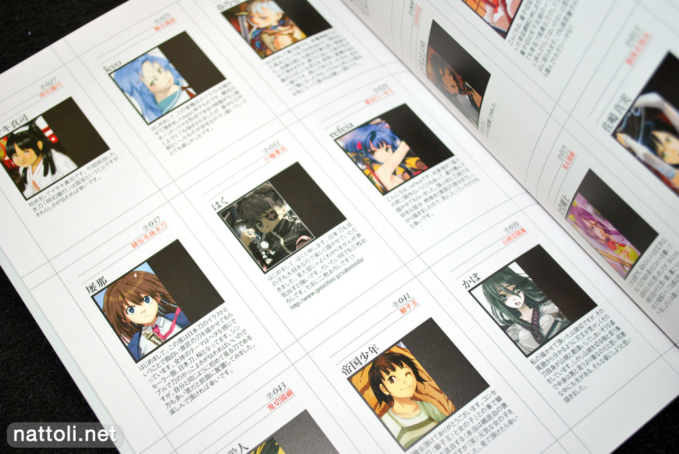 Sword Girls Thumbnail Index  Photo