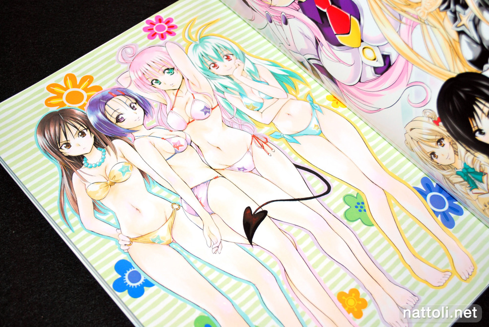 To Love-ru Illustrations Love Color - 7  Photo