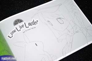Tiv's Lime Live Louder Rough Book - 2